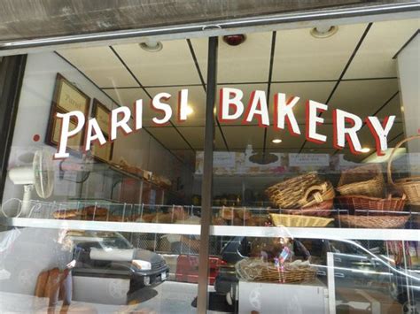 Parisi bakery - Tips 21. Photos 73. 7.5/ 10. 86. ratings. Ranked #8 for dessert shops in Astoria. " Fresh breads, good pastries and prices" (3 Tips) "They make fresh canoli's and have real good rainbow cookies !" (3 Tips)